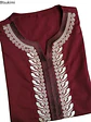 New Moroccan Arab Robe for Men Traditional Islamic Clothing Loose Casual Embroidered Muslim Fashion Abayas Middle East Long Robe - Miniatura 4