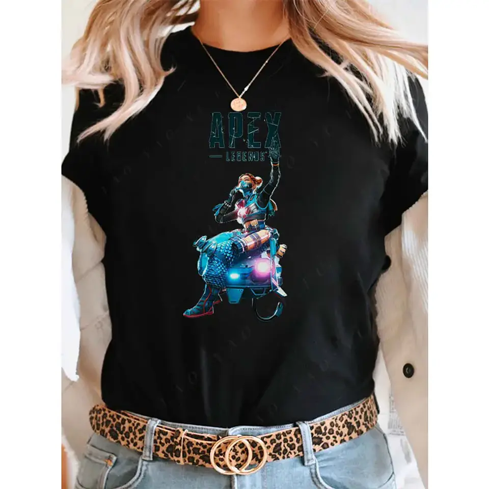 Ropa De Mujer Apex Legends Game T Shirt Men Clothing Official-website Camisetas Graphic T Shirts Vintage New in Tops & Tees 5