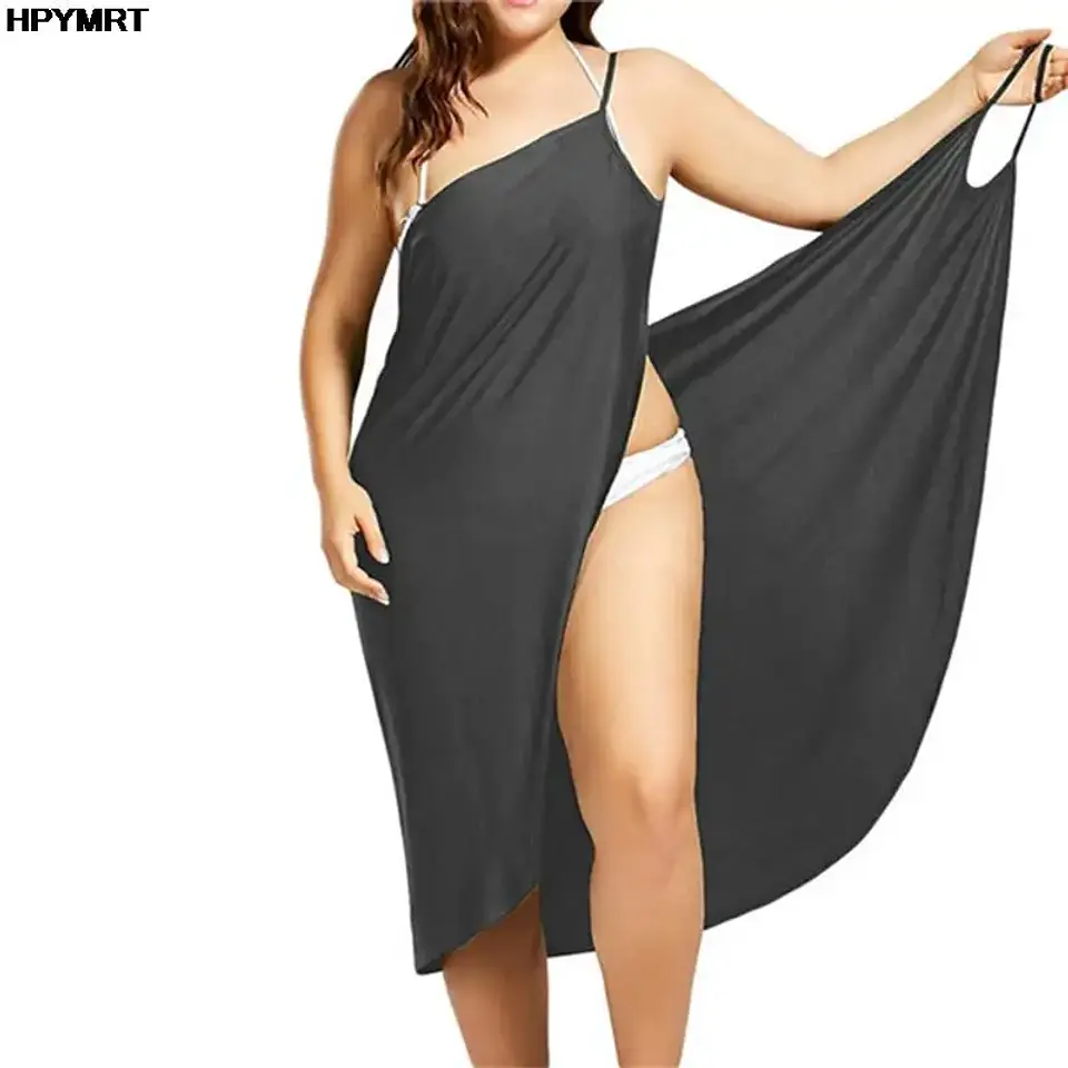 Robe Femme Dress For Women Sling Beach Dresses Sarong Cover Up Warp Pareo Backless Cross Swimwear Female Y2K Vestido De Mujer 4