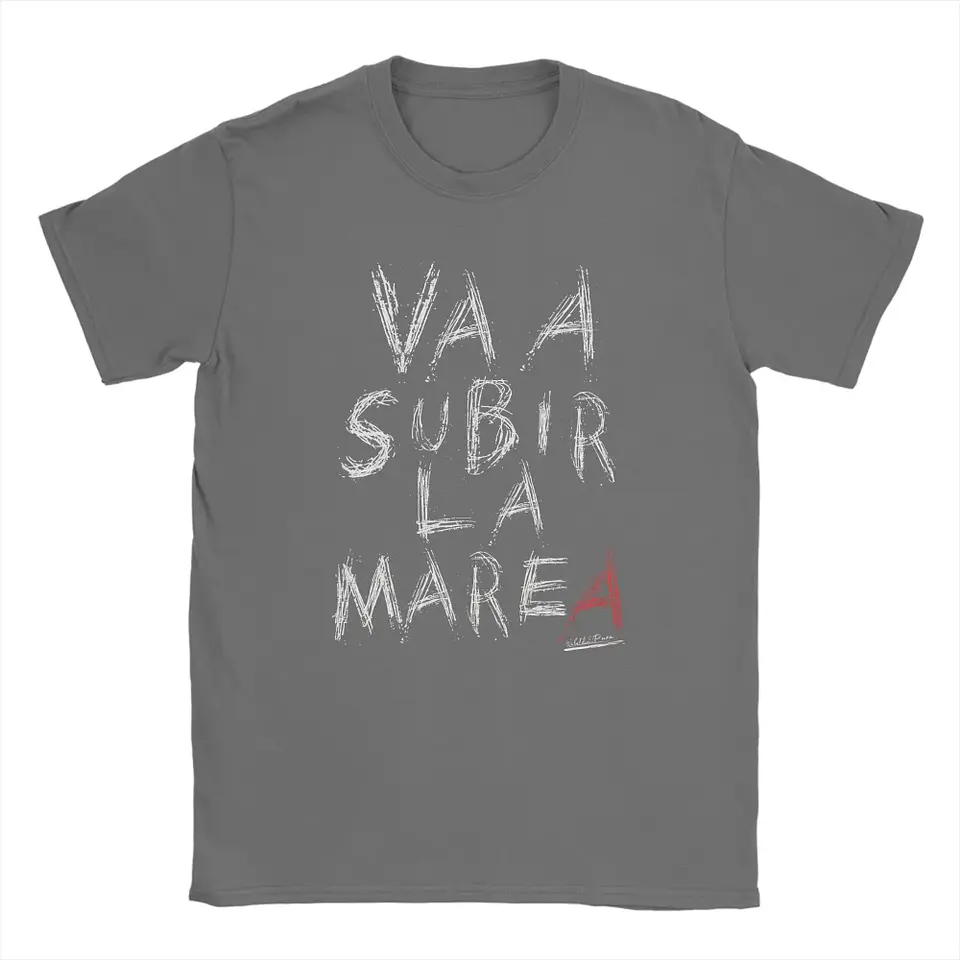 Robe Extremoduro Songs in Spanish T-Shirt Novelty T Shirts Man's Cotton O Neck Oversize Top Tees Short-Sleeve Streetwear Tshirts 8