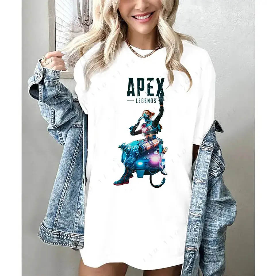 Ropa De Mujer Apex Legends Game T Shirt Men Clothing Official-website Camisetas Graphic T Shirts Vintage New in Tops & Tees 6