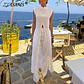 Robes for Woman 2 Pieces Sets Elegant O Neck Split Long Top Pullover And Pant Suits 2026 Spring Summer Solid Slim Casual Outfits - Miniatura 1
