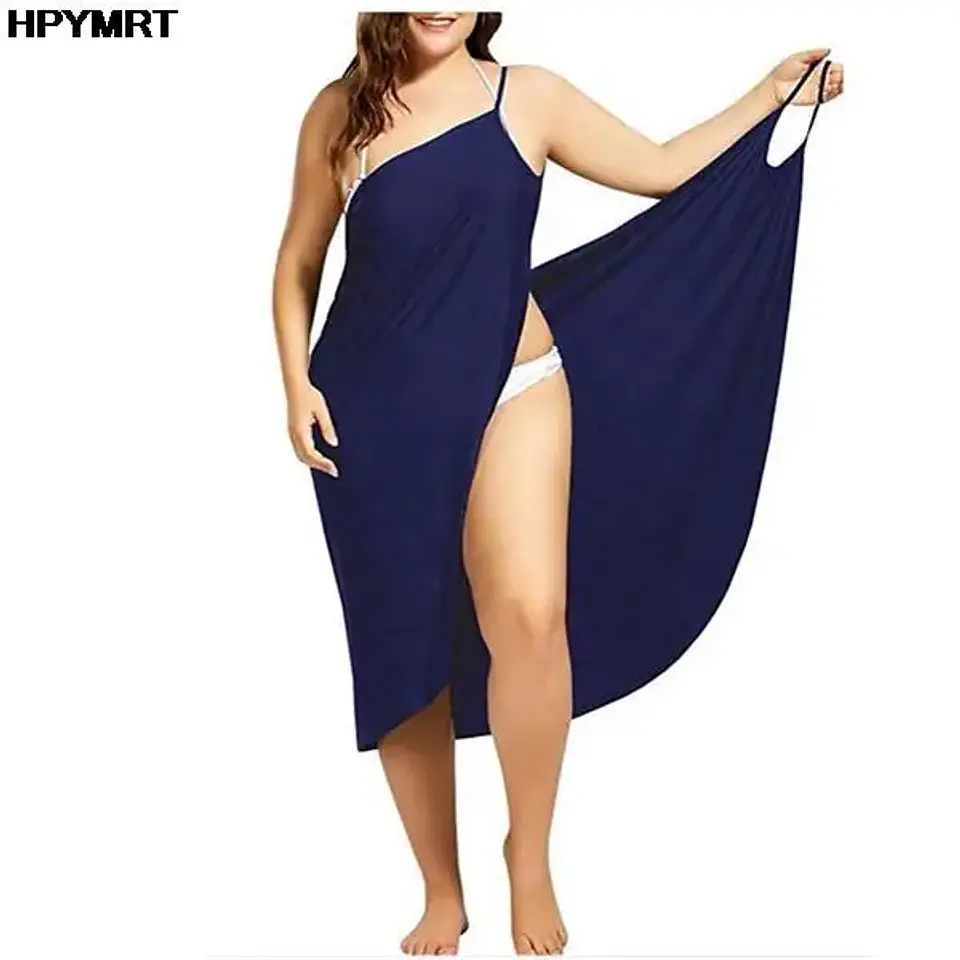Robe Femme Dress For Women Sling Beach Dresses Sarong Cover Up Warp Pareo Backless Cross Swimwear Female Y2K Vestido De Mujer 8