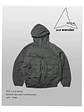 ROA HIKING Collaborative Windproof Waterproof Nylon Jacket Hooded Outerwear Long Sleeve Zipper Closure Pure Color Unisex Jacket - Miniatura 6