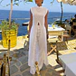 Robes for Woman 2 Pieces Sets Elegant O Neck Split Long Top Pullover And Pant Suits 2026 Spring Summer Solid Slim Casual Outfits - Miniatura 6
