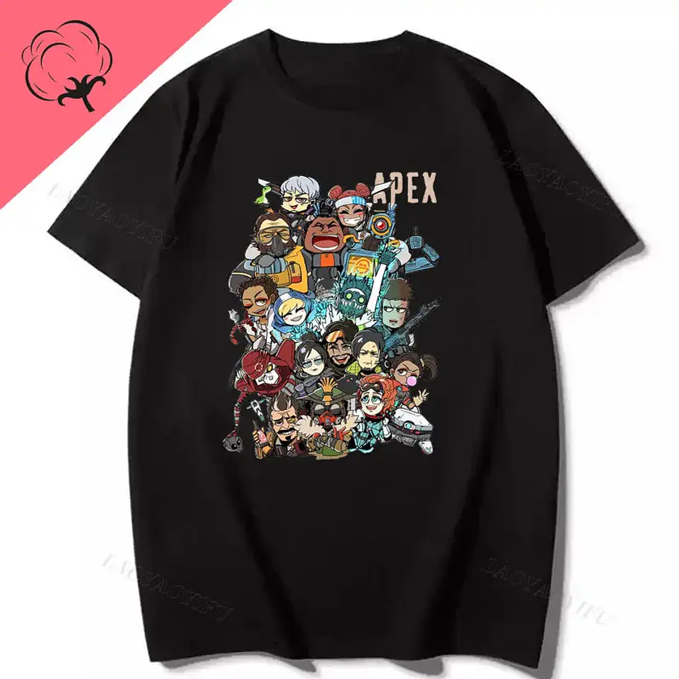 Ropa De Mujer Apex Legends Game T Shirt Men Clothing Official-website Camisetas Graphic T Shirts Vintage New in Tops & Tees 13
