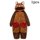 Adult Raccoon Cosplay Costume Robes Kigurumi Unicorn Onesie Anime Nightgown Halloween Cartoon Bear Pajamas Winter - Miniatura 10