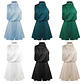 Fashion Ruffled Women Playsuits Sexy Backless High Waist Female Jumpsuit Romper Butterfly Sleeve Short Casual Summer Ropa Mujer - Miniatura 14
