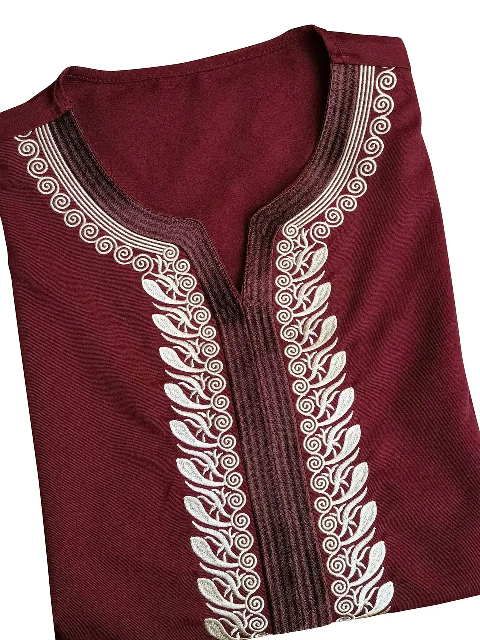 New Moroccan Arab Robe for Men Traditional Islamic Clothing Loose Casual Embroidered Muslim Fashion Abayas Middle East Long Robe 14