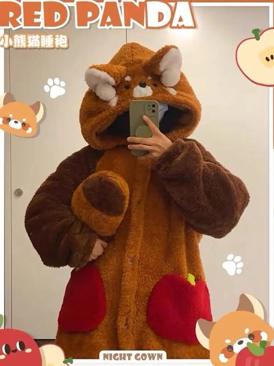 Adult Raccoon Cosplay Costume Robes Kigurumi Unicorn Onesie Anime Nightgown Halloween Cartoon Bear Pajamas Winter 13