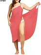 Robe Femme Dress For Women Sling Beach Dresses Sarong Cover Up Warp Pareo Backless Cross Swimwear Female Y2K Vestido De Mujer - Miniatura 17