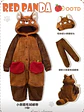 Adult Raccoon Cosplay Costume Robes Kigurumi Unicorn Onesie Anime Nightgown Halloween Cartoon Bear Pajamas Winter - Miniatura 17