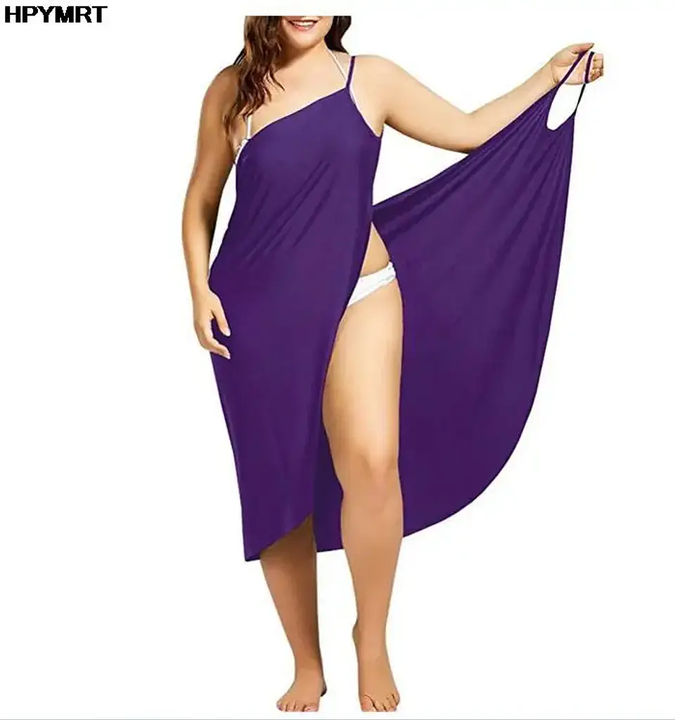 Robe Femme Dress For Women Sling Beach Dresses Sarong Cover Up Warp Pareo Backless Cross Swimwear Female Y2K Vestido De Mujer 18