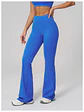 Ropa Mujer High Waisted Fitness Flared Pants Women Casual Outdoor Running Yoga Pants Wide Leg Pants Elastic Bell Bottom Pants - Miniatura 16