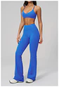 Ropa Mujer High Waisted Fitness Flared Pants Women Casual Outdoor Running Yoga Pants Wide Leg Pants Elastic Bell Bottom Pants - Miniatura 19