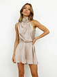 Fashion Ruffled Women Playsuits Sexy Backless High Waist Female Jumpsuit Romper Butterfly Sleeve Short Casual Summer Ropa Mujer - Miniatura 26