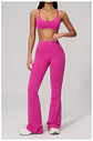 Ropa Mujer High Waisted Fitness Flared Pants Women Casual Outdoor Running Yoga Pants Wide Leg Pants Elastic Bell Bottom Pants - Miniatura 21