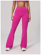 Ropa Mujer High Waisted Fitness Flared Pants Women Casual Outdoor Running Yoga Pants Wide Leg Pants Elastic Bell Bottom Pants - Miniatura 22