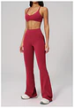 Ropa Mujer High Waisted Fitness Flared Pants Women Casual Outdoor Running Yoga Pants Wide Leg Pants Elastic Bell Bottom Pants - Miniatura 26