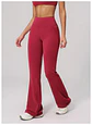 Ropa Mujer High Waisted Fitness Flared Pants Women Casual Outdoor Running Yoga Pants Wide Leg Pants Elastic Bell Bottom Pants - Miniatura 27