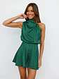 Fashion Ruffled Women Playsuits Sexy Backless High Waist Female Jumpsuit Romper Butterfly Sleeve Short Casual Summer Ropa Mujer - Miniatura 34