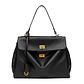 Luxury Bag Microfiber Leather Women's Bag Double lock Shoulder Slant Cross Commuting Underarm Bag Business Briefcase - Miniatura 1