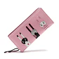 Funny Kitten Design Women Long Wallet PU Leather Cute Cartoon Cats Girls Zipper Purse Ladies ID Bank Card Holder Clutch Bag - Miniatura 1