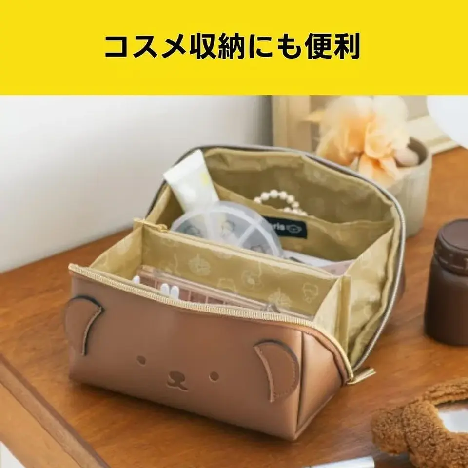 Magazine Appendix Bag Kawaii Boris Miffy Hand Makeup Bag Multi-functional Portable Toiletry Storage Bag Christmas Gift for Girls 4