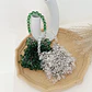 Beaded Handbag Sweet Bride's Handbag Fashion Dinner Bag Banquet Bag Women's Shoulder Bag - Miniatura 3