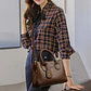 3-layer Design Women's Handbags Luxury Shoulder Crossbody Bags High Quality Soft Leather Bag Ladies Fashion Messenger Sac A Main - Miniatura 3