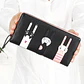 Funny Kitten Design Women Long Wallet PU Leather Cute Cartoon Cats Girls Zipper Purse Ladies ID Bank Card Holder Clutch Bag - Miniatura 5
