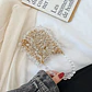 Beaded Handbag Sweet Bride's Handbag Fashion Dinner Bag Banquet Bag Women's Shoulder Bag - Miniatura 5