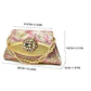 Italian Shoes and Bags Matching Set Decorated with Rhinestone Nigerian Heel Party for Women African Wedding Shoes with Bag - Miniatura 13