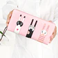 Funny Kitten Design Women Long Wallet PU Leather Cute Cartoon Cats Girls Zipper Purse Ladies ID Bank Card Holder Clutch Bag - Miniatura 11