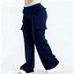 Ropa Mujer Fashion Solid Color Casual Pocket Versatile Pant Spring Temperament Commuting Loose Personality Sports Straight Pants - Miniatura 19