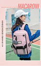 large school bags for teenage girls canvas schoolbag student book bag fashion black pink teen school backpack - Miniatura 15