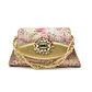 Italian Shoes and Bags Matching Set Decorated with Rhinestone Nigerian Heel Party for Women African Wedding Shoes with Bag - Miniatura 19