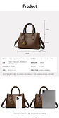 3-layer Design Women's Handbags Luxury Shoulder Crossbody Bags High Quality Soft Leather Bag Ladies Fashion Messenger Sac A Main - Miniatura 17