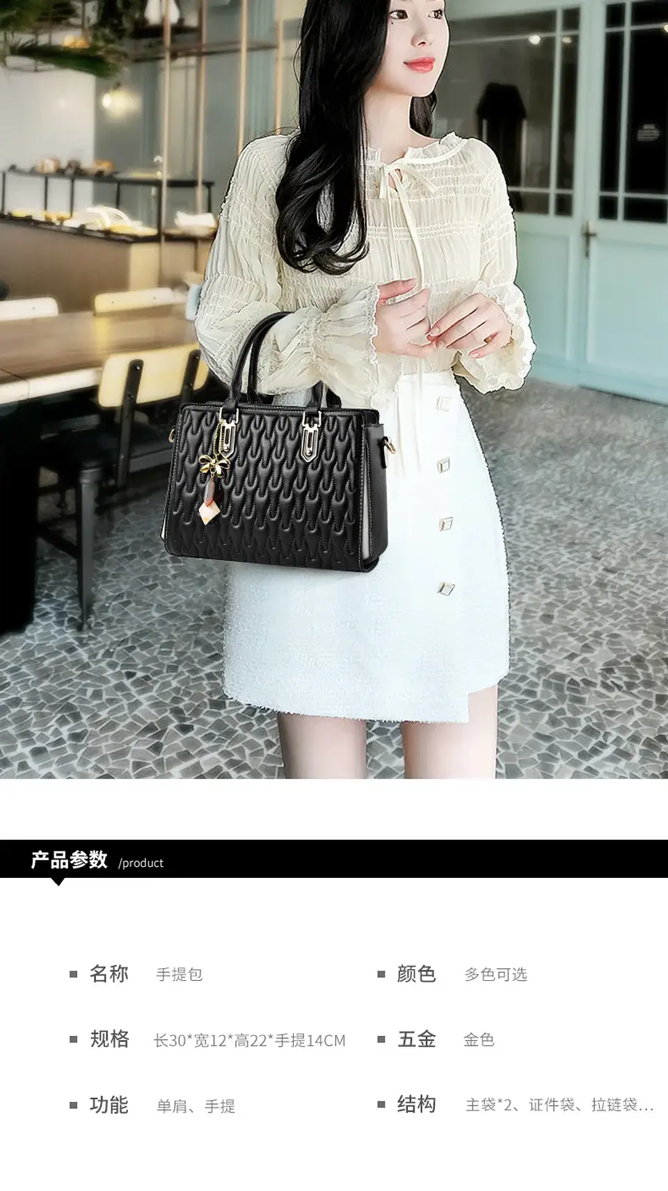 High Quality Wrinkle Women'S Shoulder Bag Luxury Brand Designer Handbag Large Capacity Classic Retro Shoulder Bag Tote Bag Women 15