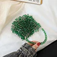 Beaded Handbag Sweet Bride's Handbag Fashion Dinner Bag Banquet Bag Women's Shoulder Bag - Miniatura 18