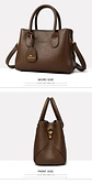 3-layer Design Women's Handbags Luxury Shoulder Crossbody Bags High Quality Soft Leather Bag Ladies Fashion Messenger Sac A Main - Miniatura 23