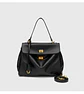 Luxury Bag Microfiber Leather Women's Bag Double lock Shoulder Slant Cross Commuting Underarm Bag Business Briefcase - Miniatura 21