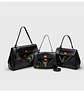 Luxury Bag Microfiber Leather Women's Bag Double lock Shoulder Slant Cross Commuting Underarm Bag Business Briefcase - Miniatura 25