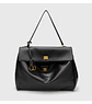 Luxury Bag Microfiber Leather Women's Bag Double lock Shoulder Slant Cross Commuting Underarm Bag Business Briefcase - Miniatura 26