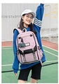 large school bags for teenage girls canvas schoolbag student book bag fashion black pink teen school backpack - Miniatura 27