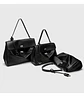 Luxury Bag Microfiber Leather Women's Bag Double lock Shoulder Slant Cross Commuting Underarm Bag Business Briefcase - Miniatura 29