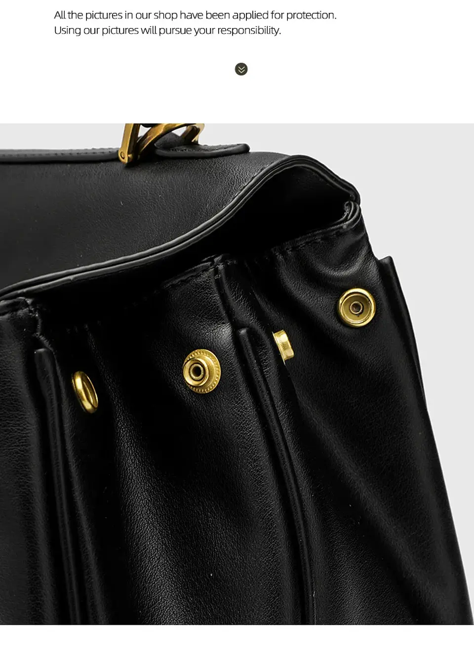 Luxury Bag Microfiber Leather Women's Bag Double lock Shoulder Slant Cross Commuting Underarm Bag Business Briefcase 32