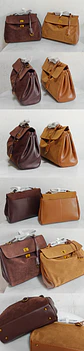 Luxury Bag Microfiber Leather Women's Bag Double lock Shoulder Slant Cross Commuting Underarm Bag Business Briefcase - Miniatura 34