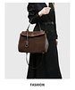Luxury Bag Microfiber Leather Women's Bag Double lock Shoulder Slant Cross Commuting Underarm Bag Business Briefcase - Miniatura 39