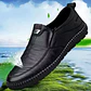 Fashion Men Business Shoes Mens Leather Loafers Luxury Brand Breathable Men Casual Shoes Slip on Male Boat Shoes Moccasins - Miniatura 3